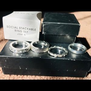 Avon | Jewelry | Stackable Rings From Avon | Poshmark